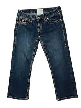 LA Idol USA Blue Women’s Capri Denim Jeans Size 7